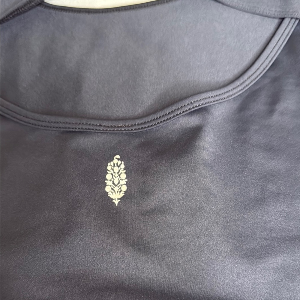 Black Sleeveless Cutout Top free people - Picture 2 of 7